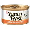 Fancy Feast Gourmet Cat Food, Savory Salmon Feast, 3-Ounce Cans (Pack of 24)