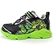 TMNT Ninja Turtles Boys Black Lighted Sneakers Shoes