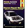 Honda Accord 1990 Thru 1993: All Models (Haynes Repair Manual)