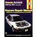 Honda Accord 1990 Thru 1993: All Models (Haynes Repair Manual)