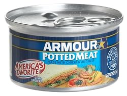 Armour Potted Chicken & Beef, 3-Ounce Containers (Pack of 48)
