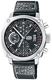 Oris Mens 4154LS BC4 Chronograph Stainless Steel Leather Strap Watch