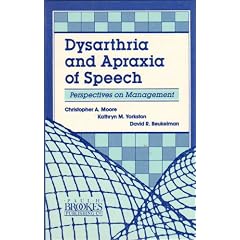 Click here to buy Dysarthria and Apraxia of Speech: Perspectives on Management by Christopher A. Moore, Kathryn M. Yorkston and David R. Beukelman.
