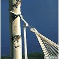 Aufh�ngeset f�r H�ngematten mit Seilen, Haken und Achtern