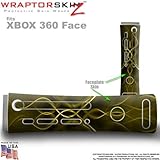 Abstract 01 Yellow Skin by WraptorSkinz TM fits Original XBOX 360 Factory F ....
