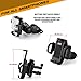 Bike Mount, Gimars Larger Size One-button Release Bicycle Handlebar & Motorcycle Bike Phone Mount Holder Cradle for iPhone 6 6(+) 6S 6S Plus 5S,Samsung Galaxy S5 S6 S7 Note 3/4/5,Nexus,HTC,LG,And More