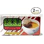Ujinotsuyu Japanese Brown Rice Sencha Green Tea 2x 25 Tea Bags - 2x 1.76 Oz Value Pack - Genmaicha, Genmai Cha