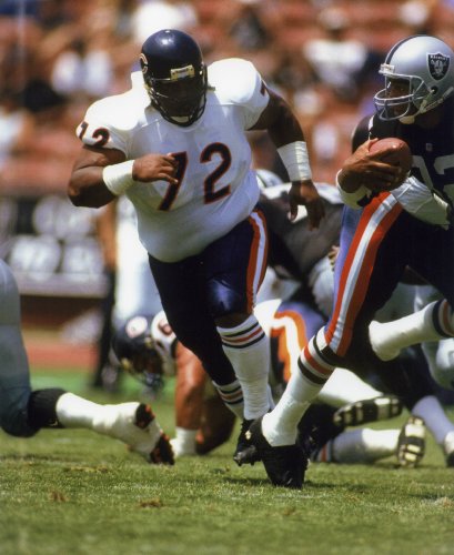WILLIAM PERRY CHICAGO BEARS 8X10 SPORTS ACTION PHOTO (G)