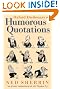 Oxford Dictionary of Humorous Quotations