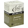 Choice Organic Jasmine Green Tea, 16-Count Box (Pack of 6)