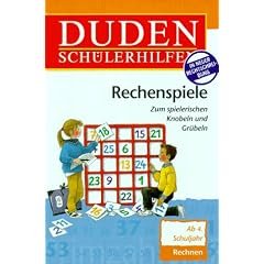 Duden Sch�lerhilfen, Rechenspiele, ab 4. Schuljahr