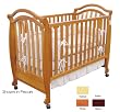 Lynette 2-in-1 Crib In Cherry Finish By AFG Baby Furniture