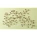 Gilded Leaf Metal Wall Art Decor by Collections Etc