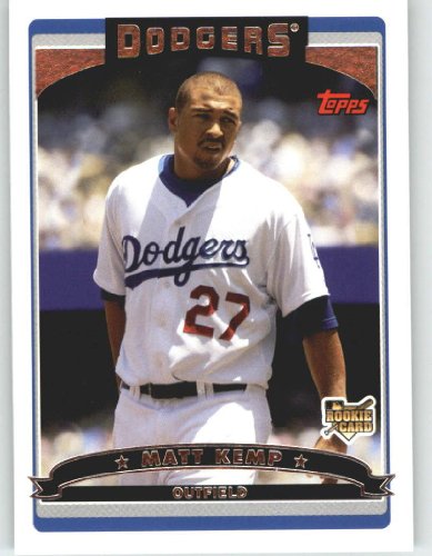 2006 Topps Update #138 Matt Kemp (RC) - Los Angeles Dodgers (RC - Rookie Card) (Baseball Cards)