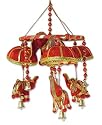 Cotton mobile, 'Three Red Elephants'
