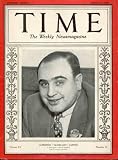 Al (Scarface) Capone, Gangster / TIME Cover: March 24, 1930, Art Print by TIME Magazine