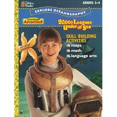 20,000 Leagues Under the Sea: A Caryola Kids Adventures Workbook (Crayola Kids Adventures)