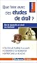 Que faire avec des �tudes de droit ?