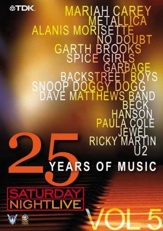 CD-Charts  DVD : Saturday Night Live - 25 Years Of Music - Vol. 5 - Best Live Music Performances From 1995- 2000 [1975]
