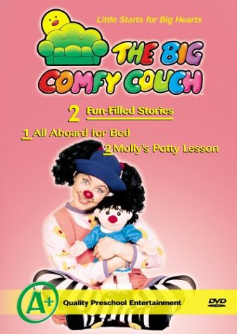 Big Comfy Couch All Aboard For Bed Mollys Potty Vhs Vhs