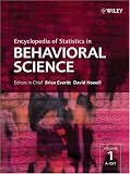 Encyclopedia of Statistics in Behavioral Scienceの画像