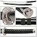 Black Samurai Warrior Sword Katana