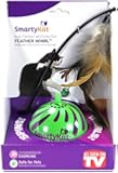 SmartyKat Feather Whirl Cat Toy Electronic Motion Ball