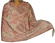 Wrapping Stoles Wool with Antique Paisley Design 80 x 29 inches (jstl189)