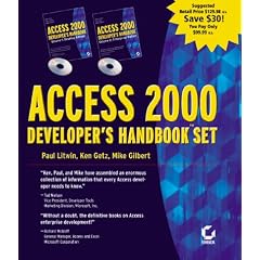 Access 2000 Developer's Handbook: v. 1 & 2 (Handbook Set)