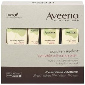 Aveeno Active Naturals, Positively Ageless  Complete Starter Regimen