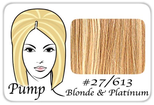 golden blonde highlights in black hair. #27/613 Dark Golden Blonde