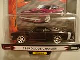  : 1 Badd Ride Midnight Purple 1969 Dodge Charger 1:64 Scale Die Cast Car