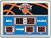 New York Knicks Indoor/Outdoor Scoreboard Clock with Time/Date/Temperature