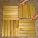 Teak Deck Tiles 6 Slat - Set of 10