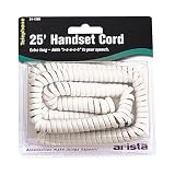 ARISTA 24-1270 12 Foot Telephone Handset Cord
