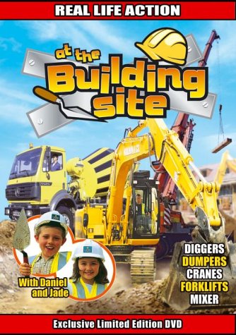 Real Life Action At The Building Site