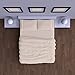 Mezzati Brushed Microfiber Bed Sheet Set - Ultra Soft and Lightweight for Ultimate Sleep Comfort, Wrinkle Free and Color Fade Resistant, 4 Piece Set (Beige,King Size)