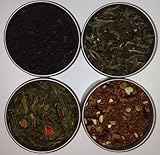 Heavenly Tea Leaves Mothers Day Tea Sampler Gift Set - 4 Bestselling Cans - Approximately 25 Servings of Tea Per Can