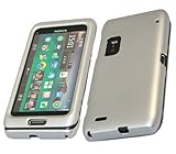 iTALKonline SILVER SnapGuard Armour HYBRID Protection Clip On Case/Cover/Sk ....
