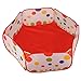 Diameter 90cm Pop up Hexagon Polka Dot Kids Toddlers Ball Play Pool Tent Carry Tote Toys (Whithout Ball)