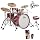 Gretsch Renown 57 Motor City Red (RN57-E825-MCR) 5-Piece Shell Pack With Drum Set Survival Guide & LP201BK-P LP Rumba Shaker