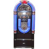 Buy Crosley iJuke Deluxe II CR12-2-ST12 iPod MP3 CD Jukebox with Storage Base Stand