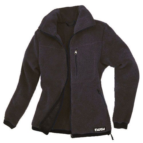 TAIGA Fleece Jacket-300 - Women's Polartec-300 Fleece Jacket, Black, MADE IN CANADA