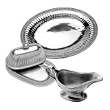 Wilton Armetale Flutes and Pearls Hostess Set