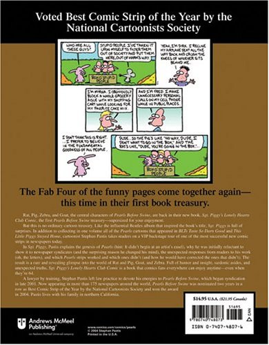 Cover image : Sgt. Piggy's Lonely Hearts Club Comic: A Pearls Before Swine Treasury