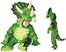 Baby and Child Green Triceratops Dinosaur Costume