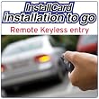 Remote Keyless Entry Installation
