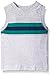 Crazy 8 Boys' Baby Gray Chest Stripe Tank