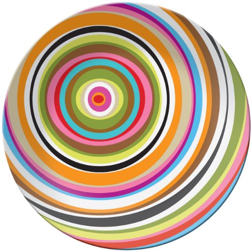 French Bull 13-1/2-Inch by 8-Inch Rectangular Melamine Platter, Ring