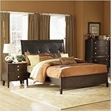 1471 Series Bedroom Set in Distressed Warm Espresso Size: Queen